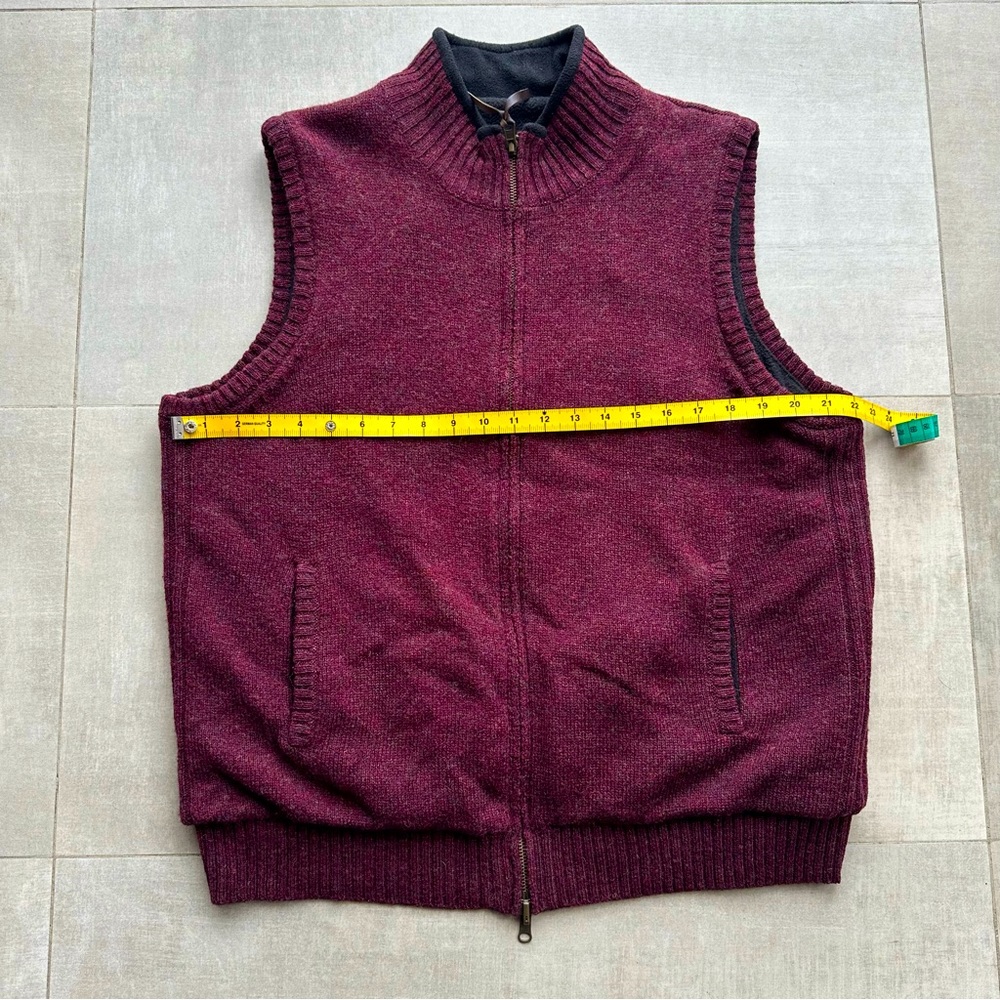 Pendleton Wool & Fleece Reversible Sweater Vest -… - image 5